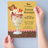 Sundae * Farbe wählen Flyer (Hand)