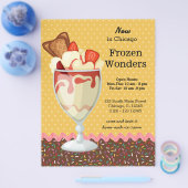 Sundae * Farbe wählen Flyer (Einzeln)