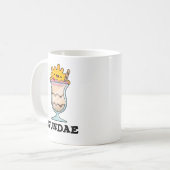 Sundae Funny Sunday Ice Cream Pub Kaffeetasse (Vorderseite Links)