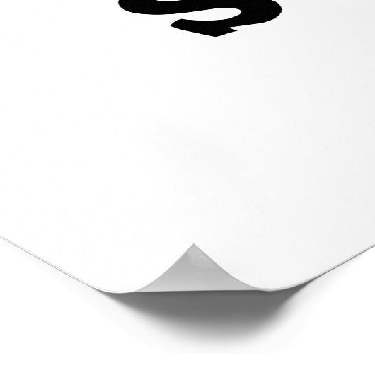 Sundae Funny Sunday Ice Cream Pub Poster (Ecke)