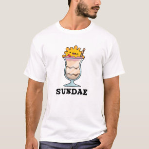 Sundae Funny Sunday Ice Cream Pub T-Shirt
