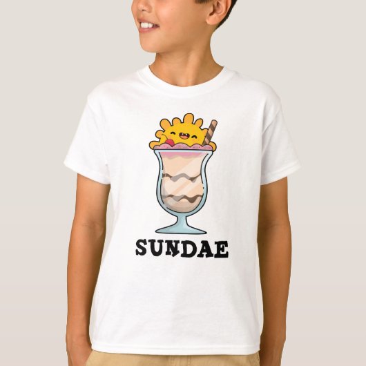 Sundae Funny Sunday Ice Cream Pub T-Shirt (Vorderseite)