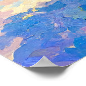 Sundae im Park - Pastell-Impressionistischer Stil Poster (Ecke)