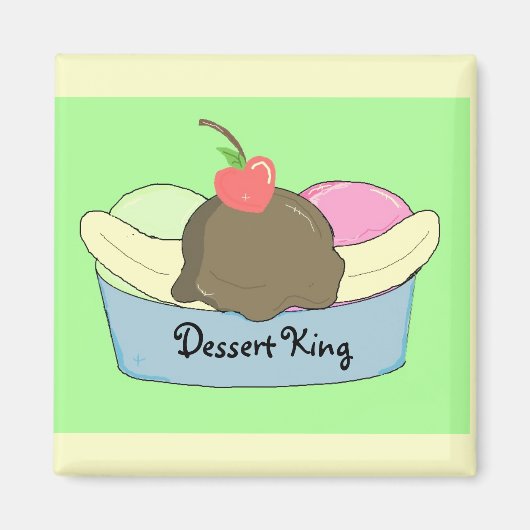 Sundae Lovers Magnet (Vorne)
