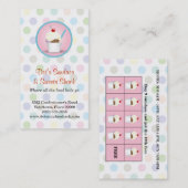 Sundae Shop Loyalty Prämien Treuekarte (Vorne/Hinten)