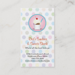 Sundae Shop Loyalty Prämien Treuekarte