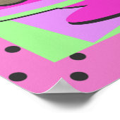 Sundae Shoppe/Pink Poster (Ecke)