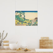 Sundai, Edo Hokusai Ukiyo-e japanische Kunst Poster (Küche)