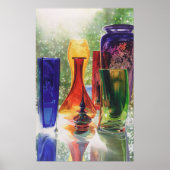 "Sundance" Art Glass Wasserfarbe Malerei Poster (Vorne)