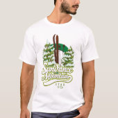 Sundance Mountain - Utah Ski Logo T-Shirt (Vorderseite)