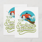 Sundance Mountains Skilogo (Vorne/Hinten)