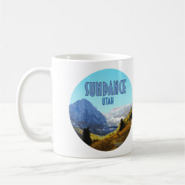 Sundance Utah Mountains Vintag Kaffeetasse