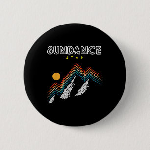 Sundance Utah - USA Wandern und Klettern 1980er Re Button