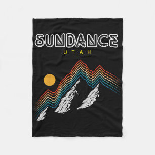 Sundance Utah - USA Wandern und Klettern 1980er Re Fleecedecke