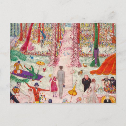 Sunday Afternoon in the Country, 1917 Postkarte (Vorderseite)