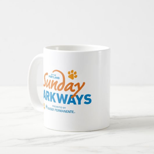 Sunday Barkways Tasse (Vorderseite Links)