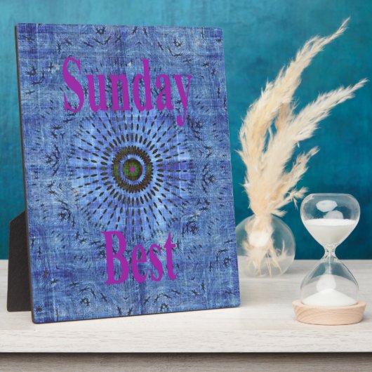 Sunday Best Fotoplatte (Seite)