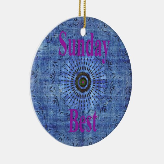 Sunday Best Keramikornament (Rechts)