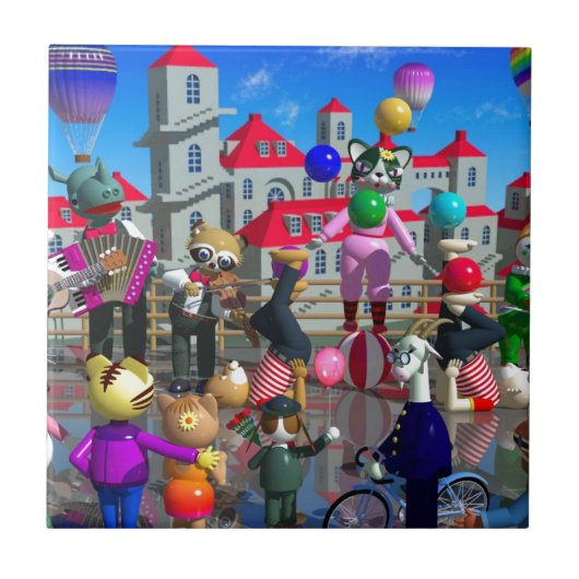 Sunday Fliese (Vorderseite)