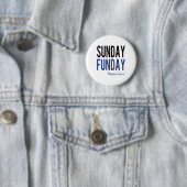 Sunday Funday Beachin' Button (Beispiel)