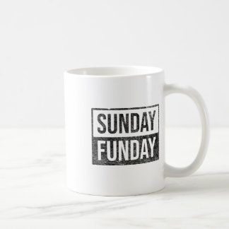 Sunday Funday Brunch Footbyll Sports Grillen Churc Kaffeetasse