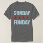 Sunday Funday Chicago Flag TShirt (Design vorne)