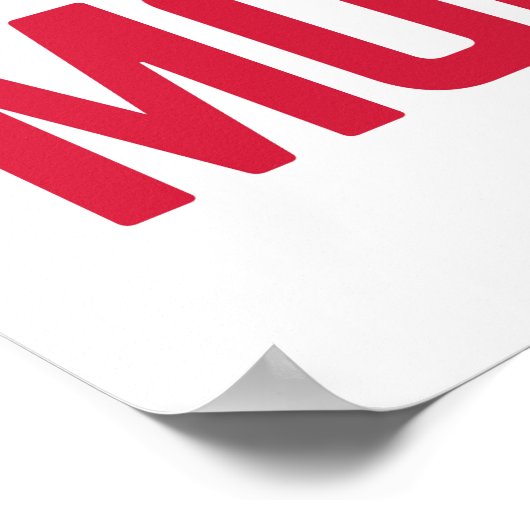 Sunday Funday Funny Zitat Poster (Ecke)