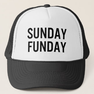 Sunday Funday Hat Truckerkappe