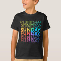 Sunday Funday Rainbow Fade Color Party