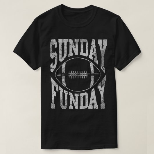 Sunday Funday Retro Fade T-Shirt (Design vorne)