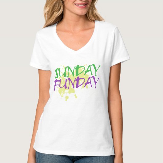 Sunday Funday T-Shirt (Vorderseite)