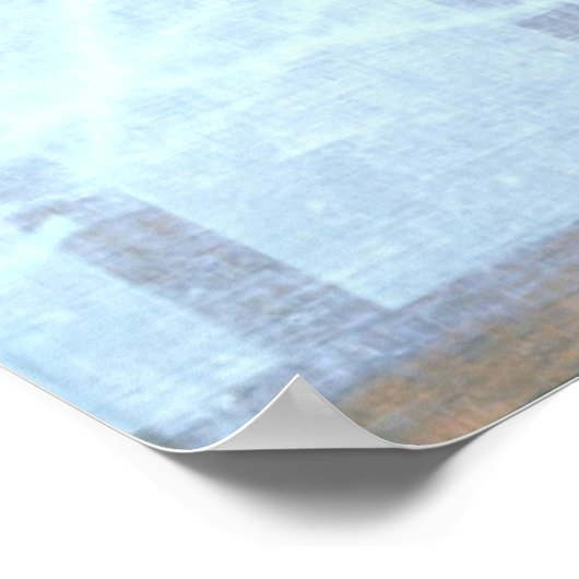 Sunday night Djenne Mali Poster (Ecke)