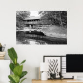 Sunday River Bridge Poster (Heimbüro)