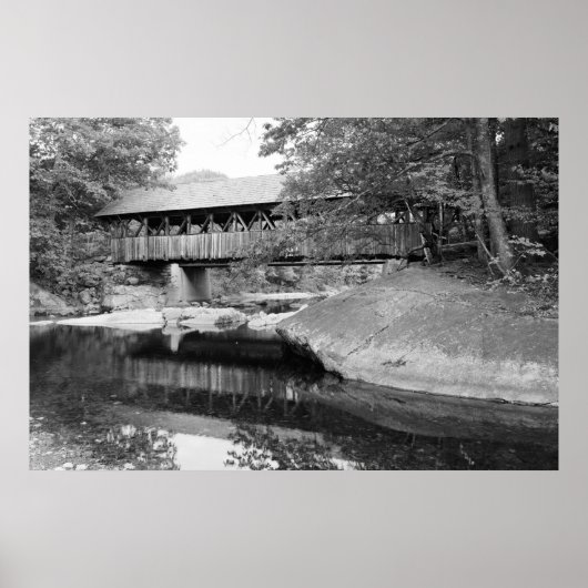 Sunday River Bridge Poster (Vorne)
