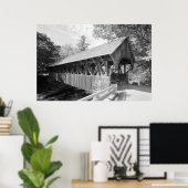 Sunday River Bridge Poster (Heimbüro)