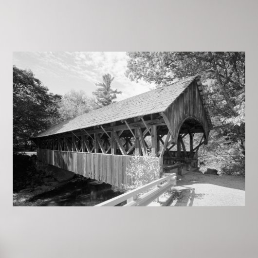 Sunday River Bridge Poster (Vorne)