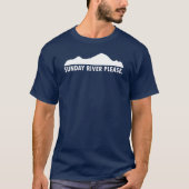 Sunday River Maine Bitte T-Shirt (Vorderseite)