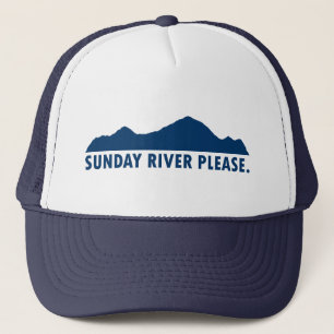 Sunday River Maine Bitte Truckerkappe