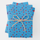Sunday Sail Dark Geschenkpapier Set (Beispiel)