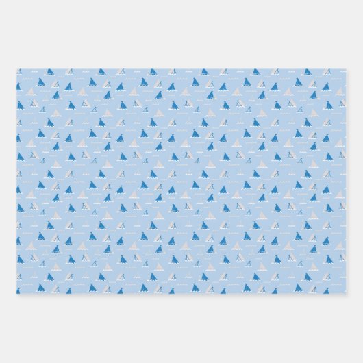 Sunday Sail light Geschenkpapier Set (Vorderseite 2)