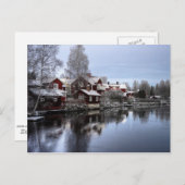 Sundborn, Schweden Postkarte (Vorne/Hinten)