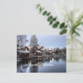 Sundborn, Schweden Postkarte (Stehend Vorderseite)