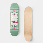 Sünde der OAD Skateboard (Vorderseite)