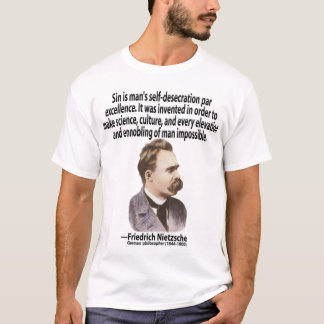 Sünde ist bemannt Selbst-schändung T-Shirt