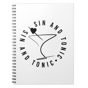 Sünden- und Stärkungsmittelnotizbuch Notizblock