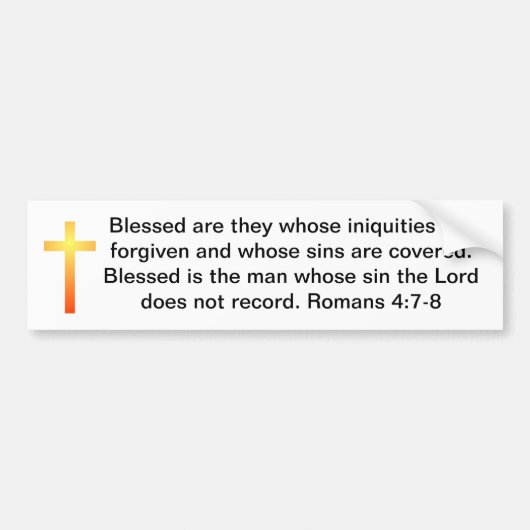 Sünden vergessen! autoaufkleber (Vorne)