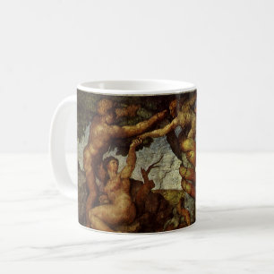Sündenfall und Vertreibung, Garten Eden Kaffeetasse