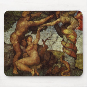 Sündenfall und Vertreibung, Garten Eden Mousepad