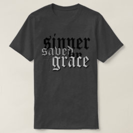 Sünder gerettet durch Anmut drk t var Heide T-Shirt