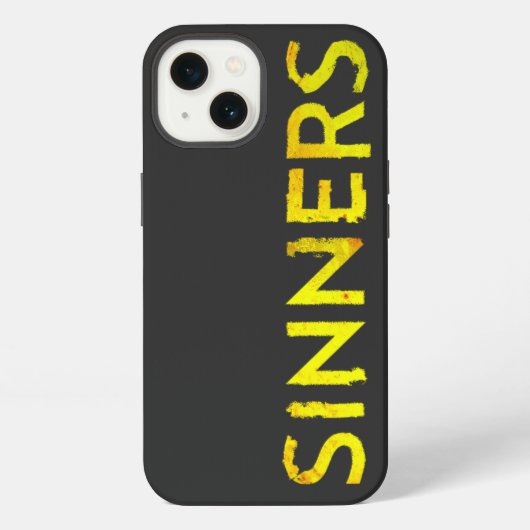 Sünder iPhone Hülle (Rückseite)